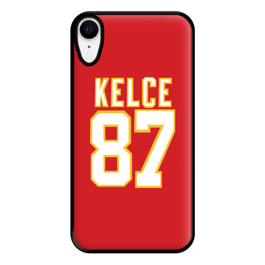 Kelce 87 - Travis Phone Case for iPhone XR