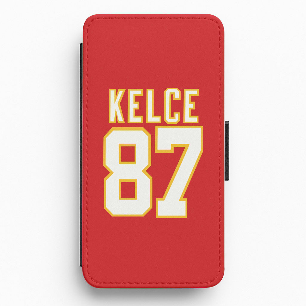 Kelce 87 - Travis Flip / Wallet Phone Case