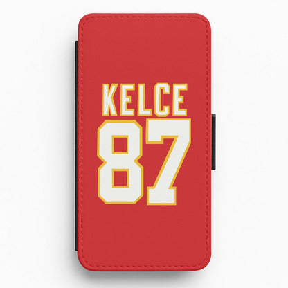 Kelce 87 - Travis Flip / Wallet Phone Case