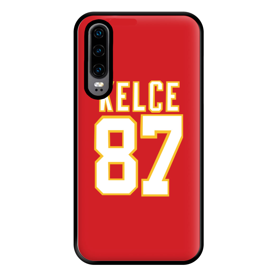 Kelce 87 - Travis Phone Case for Huawei P30