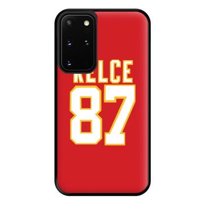 Kelce 87 - Travis Phone Case for Galaxy S20 Plus