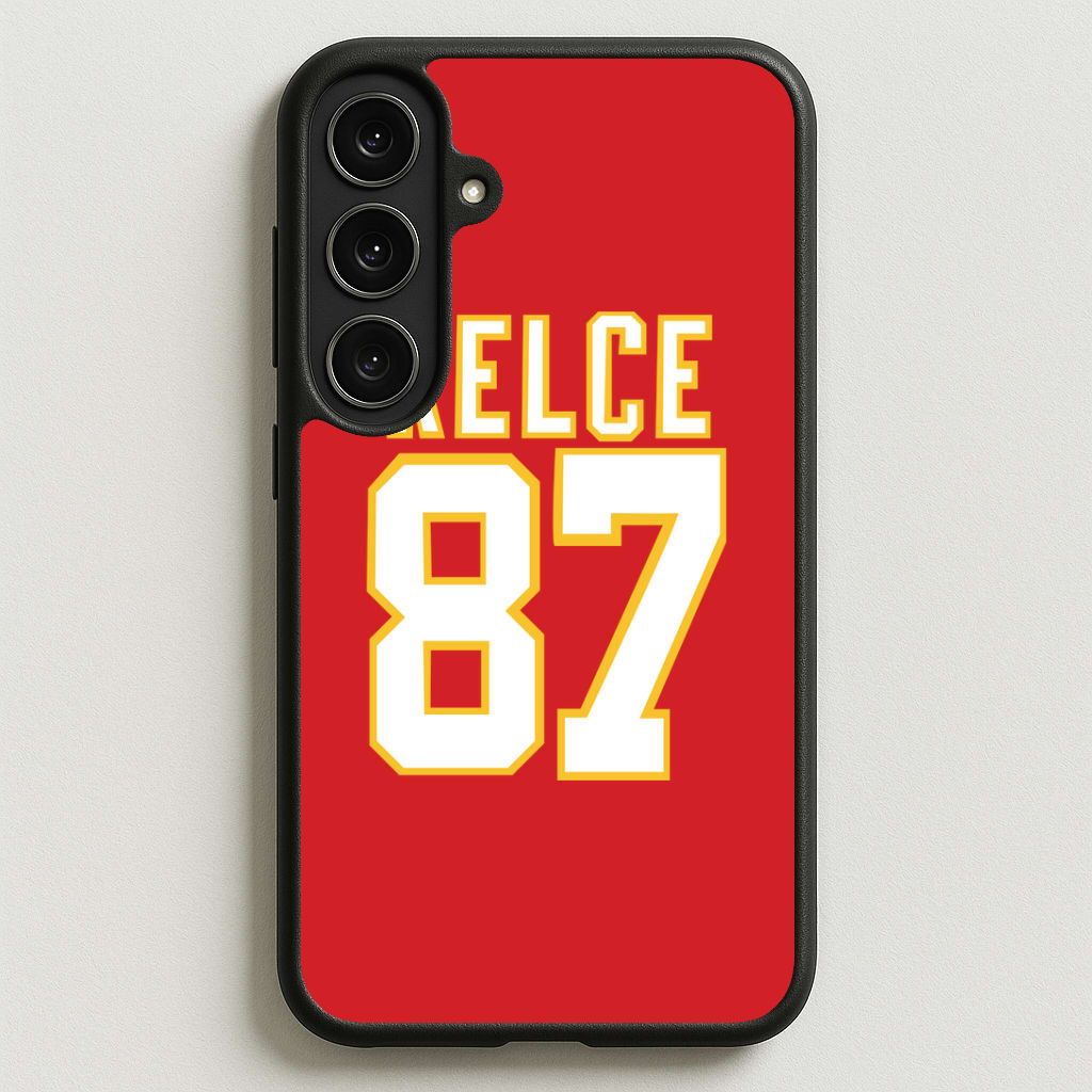 Kelce 87 - Travis Phone Case for Galaxy S25FE