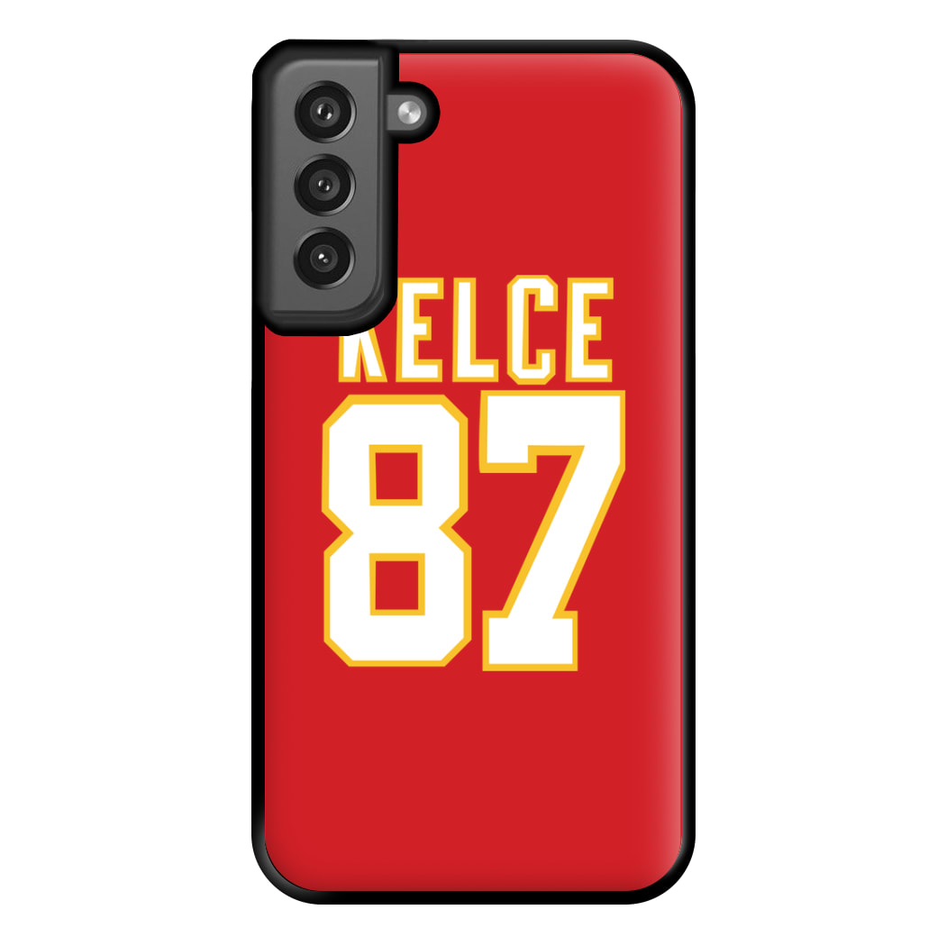 Kelce 87 - Travis Phone Case for Galaxy S21FE