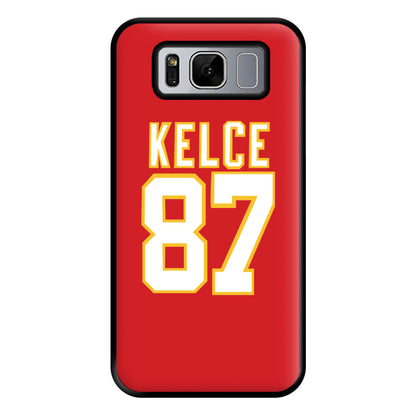 Kelce 87 - Travis Phone Case for Galaxy S8 Plus