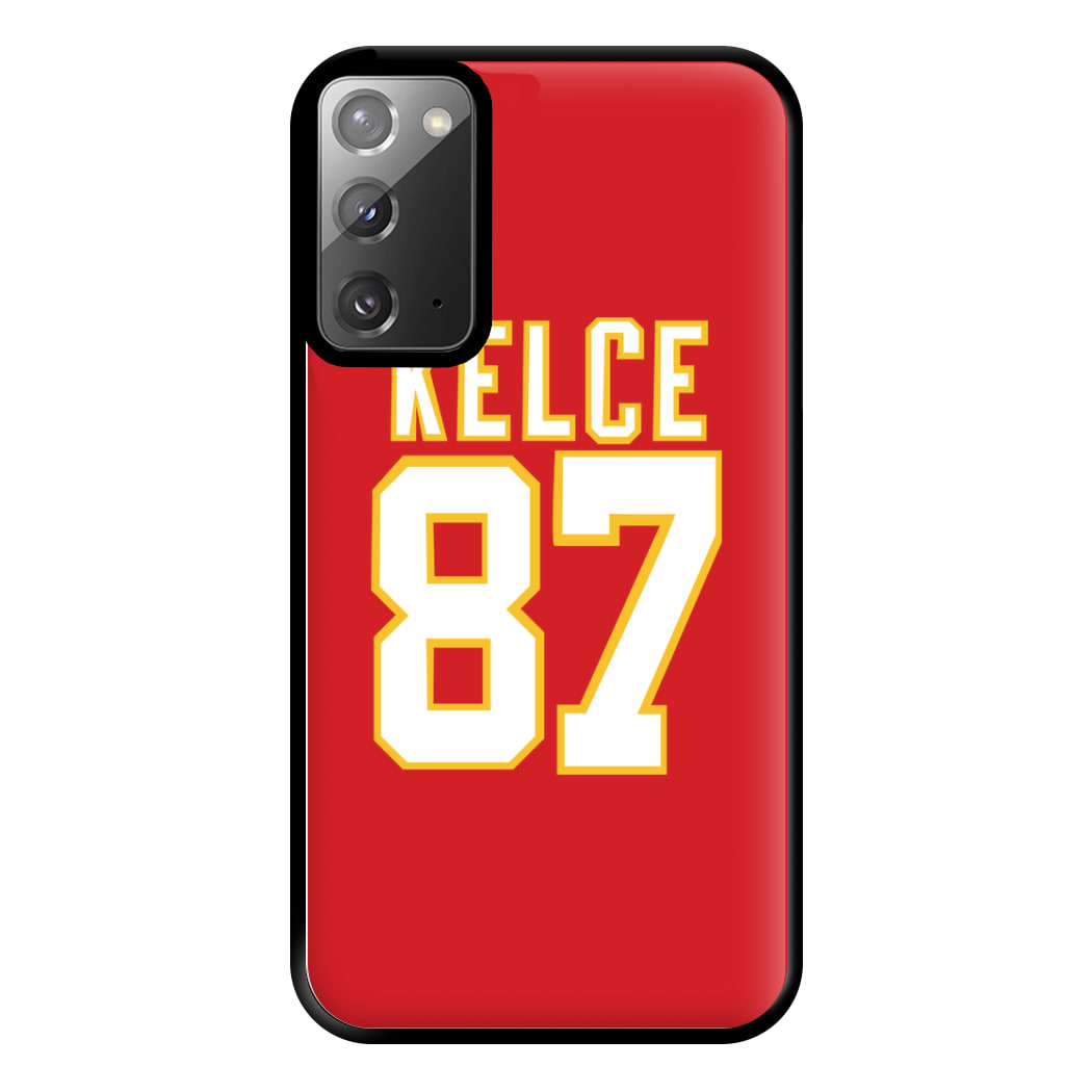 Kelce 87 - Travis Phone Case for Galaxy Note 20 Ultra