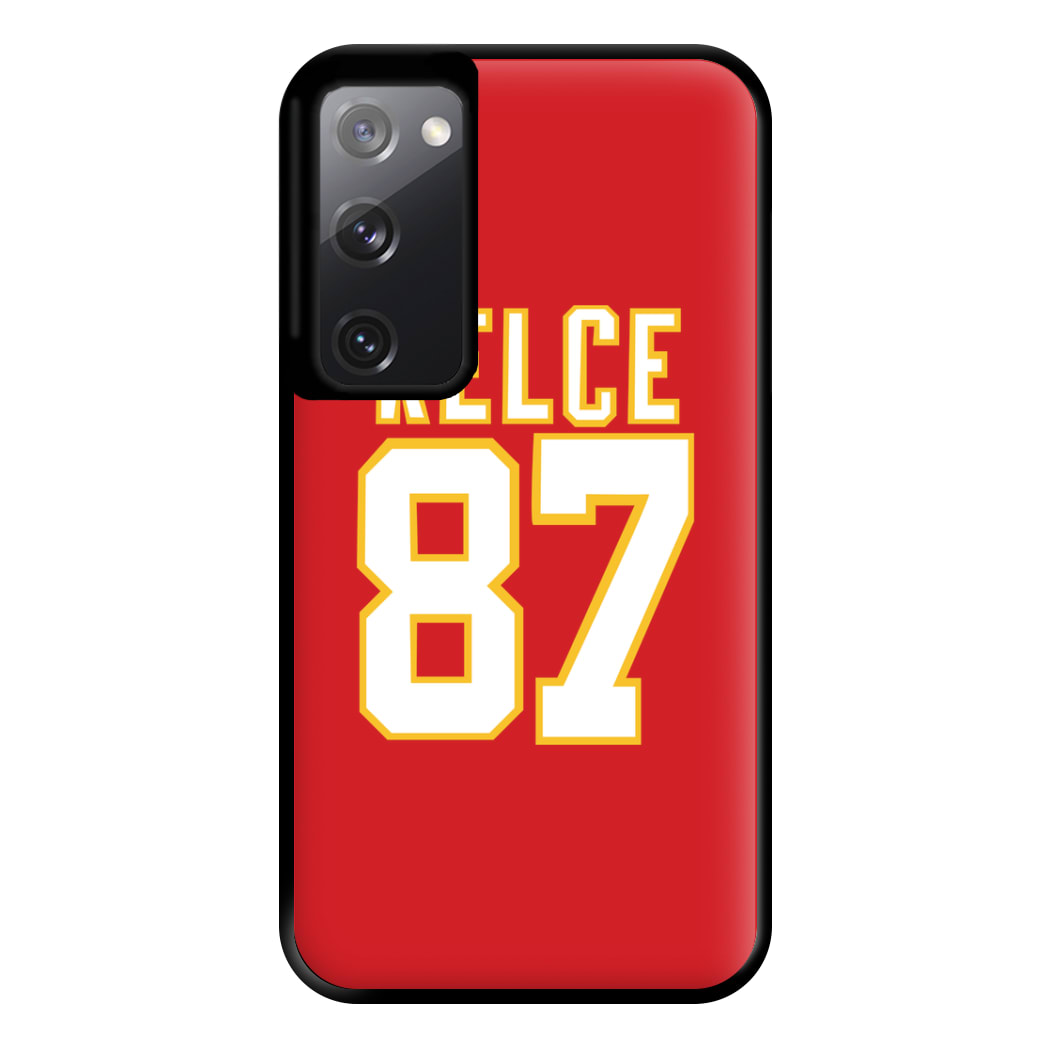 Kelce 87 - Travis Phone Case for Galaxy S20FE