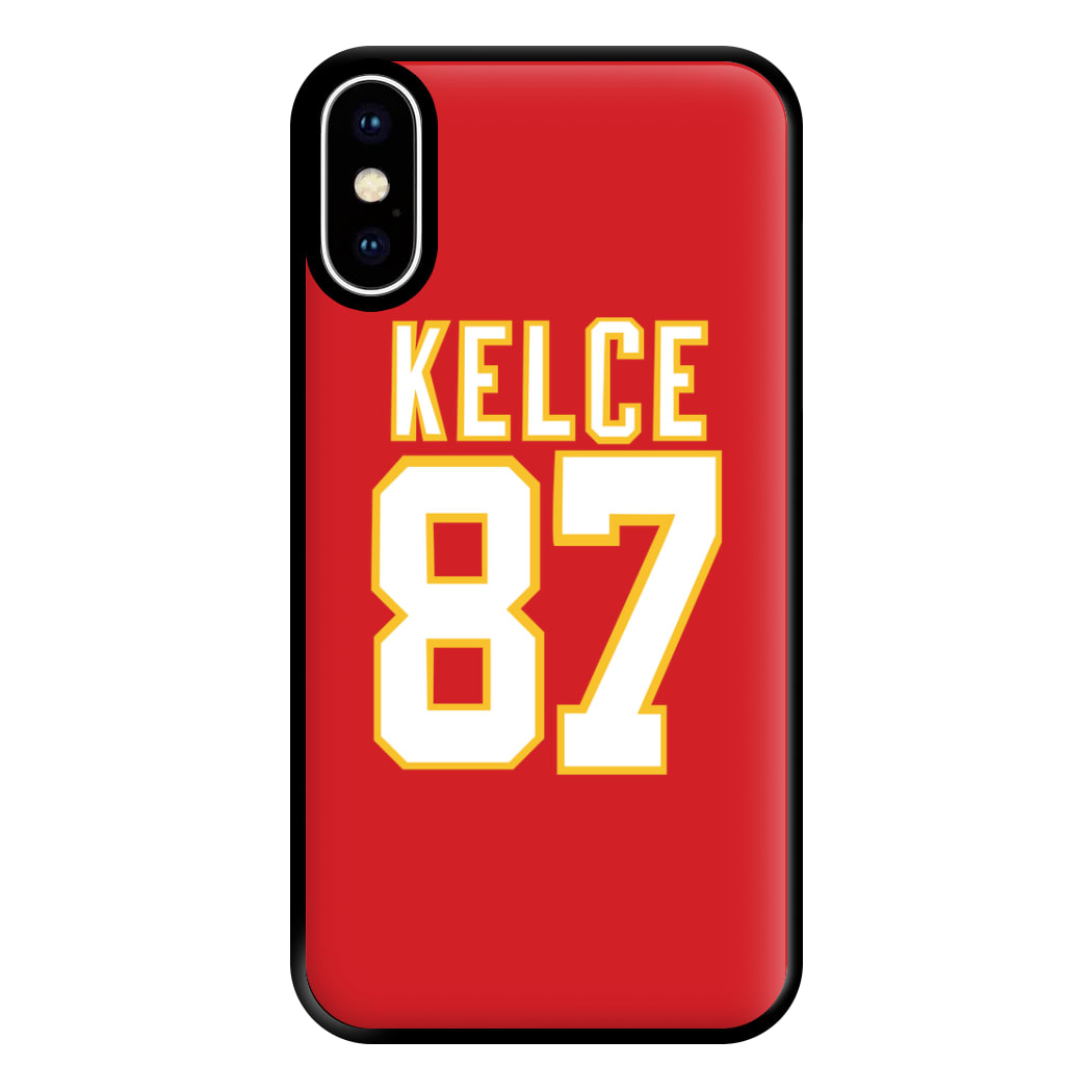 Kelce 87 - Travis Phone Case for iPhone XS Max