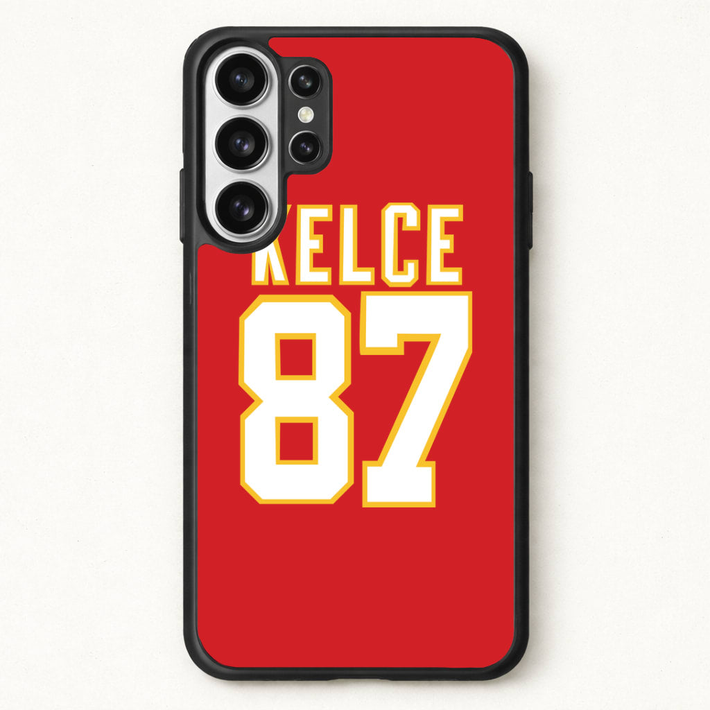 Kelce 87 - Travis Phone Case for Galaxy S26 Ultra
