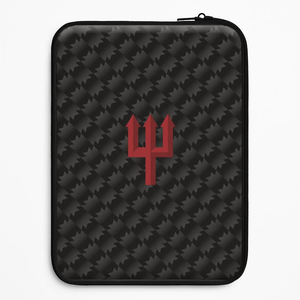 Red Devils Trident Laptop Sleeve