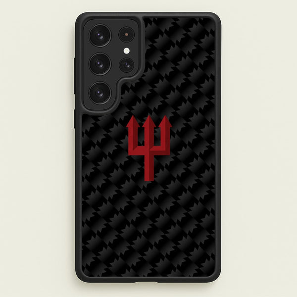 Red Devils Trident Phone Case - Galaxy S23 Ultra / Standard