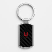 Red Devils Trident Luxury Keyring 1