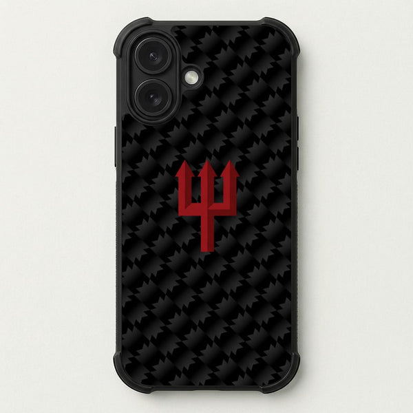 Red Devils Trident Phone Case — Bumper case