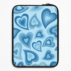 Blue Hearts - Trippy Patterns Universal Laptop Sleeve