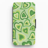 Trippy Patterns Wallet Phone Cases