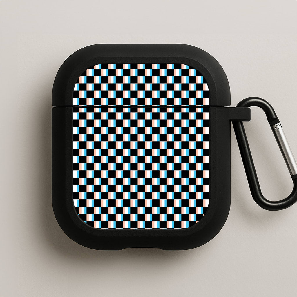 3D Squares - Trippy Patterns AirPods Case