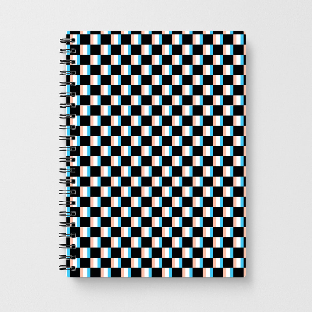 3D Squares - Trippy Patterns Notebook