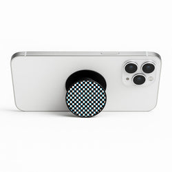 3D Squares - Trippy Patterns Phone Stand