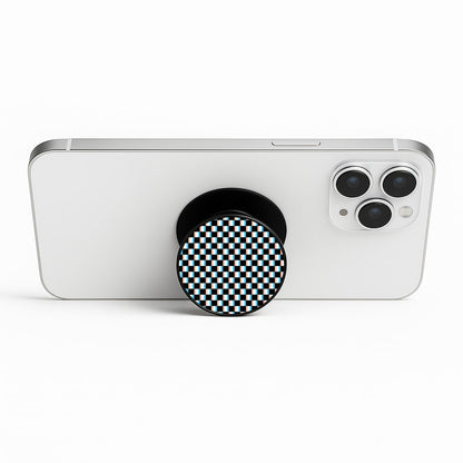 3D Squares - Trippy Patterns Phone Stand