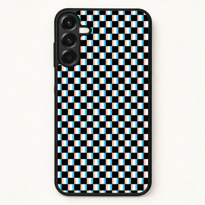 3D Squares - Trippy Patterns Phone Case for Galaxy A57