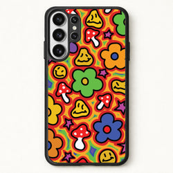 Rainbow Trip - Trippy Patterns Phone Case for Galaxy S26 Ultra