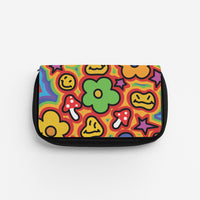 Rainbow Trip - Trippy Patterns Pencil Case