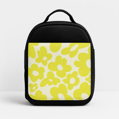 Yellow Flowers - Trippy Patterns Insulated Lunchbox