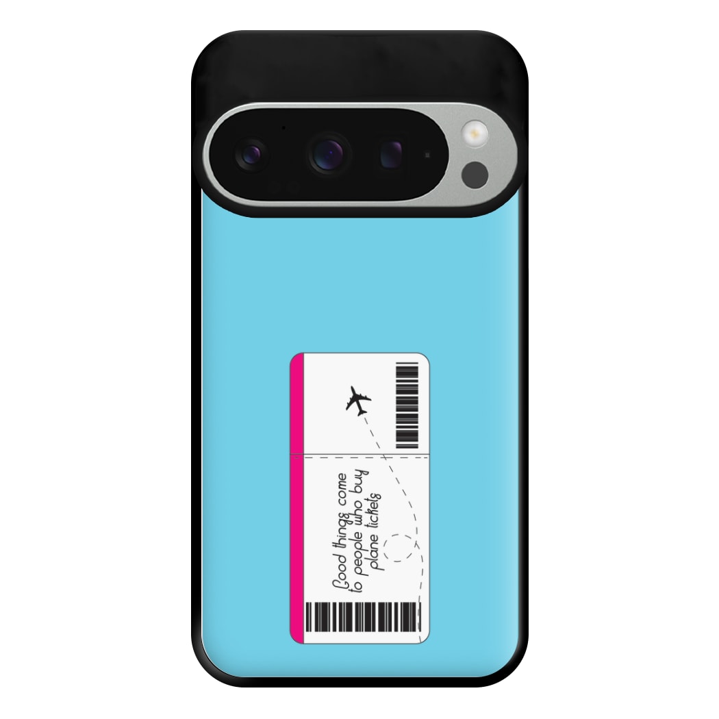 Buy Plane Tickets - Travel Phone Case for Google Pixel 9 Pro XL