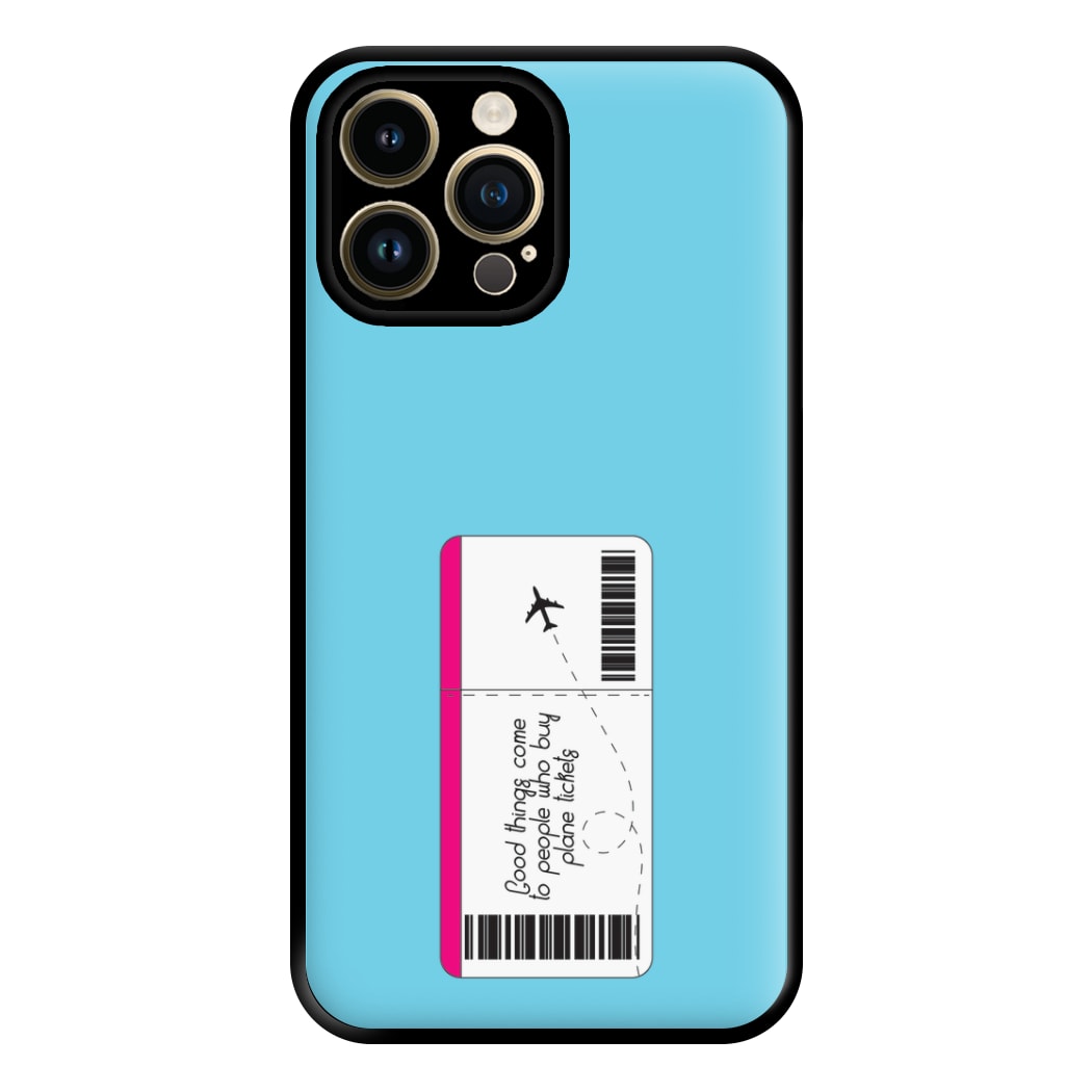 Buy Plane Tickets - Travel Phone Case for iPhone 14 Pro Max