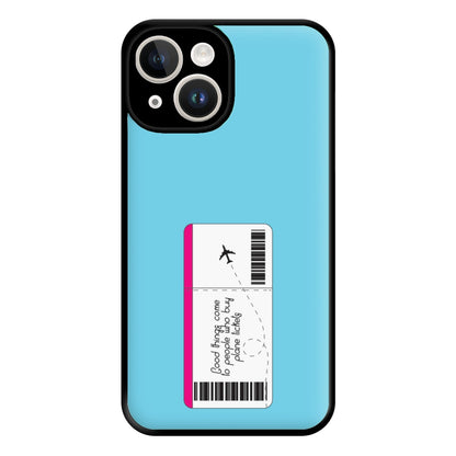 Buy Plane Tickets - Travel Phone Case for iPhone 14