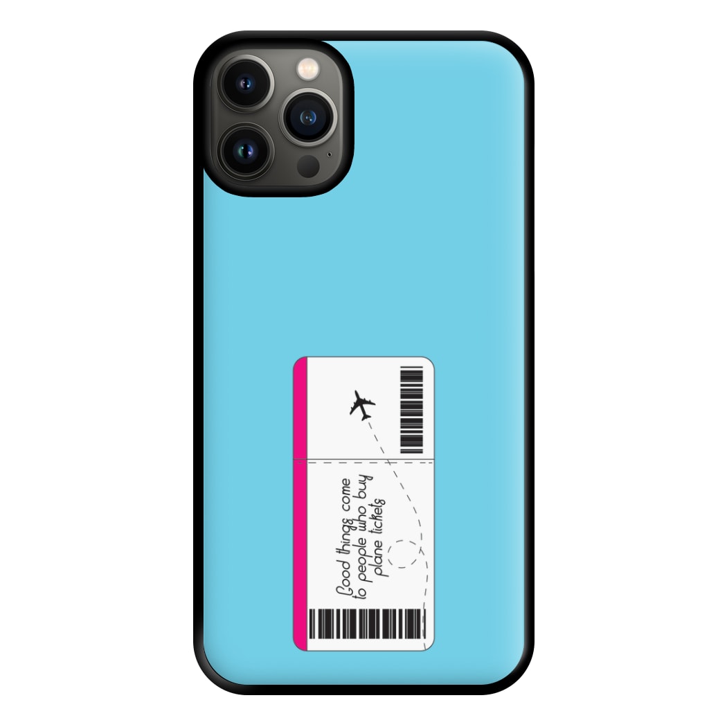 Buy Plane Tickets - Travel Phone Case for iPhone 13