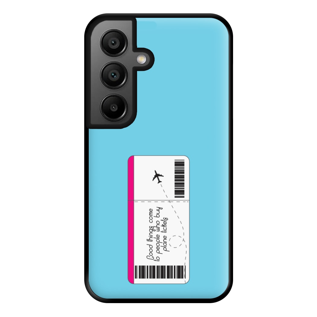 Buy Plane Tickets - Travel Phone Case for Google Pixel 8