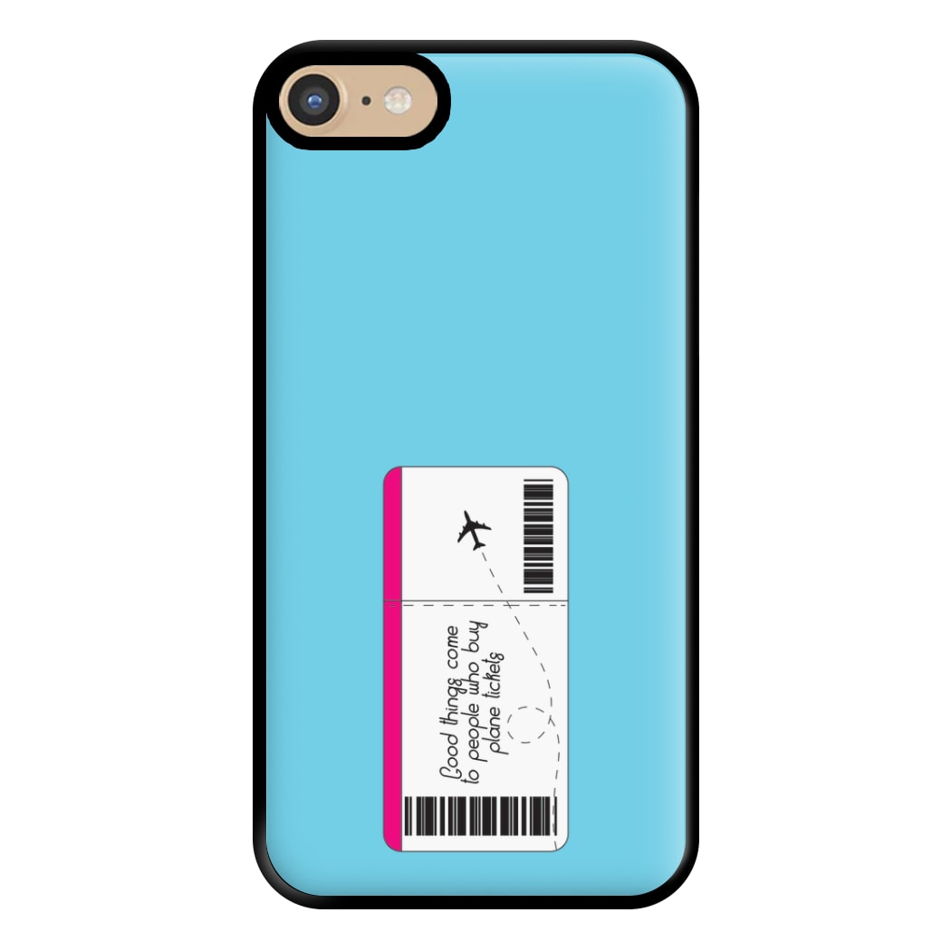 Buy Plane Tickets - Travel Phone Case for iPhone 6 / 7 / 8 / SE