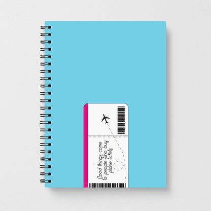 Buy Plane Tickets - Travel Notebook