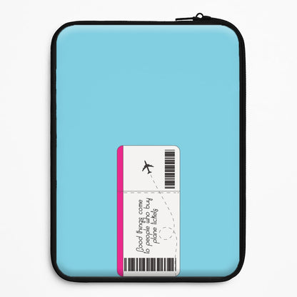 Buy Plane Tickets - Travel Universal Laptop Sleeve