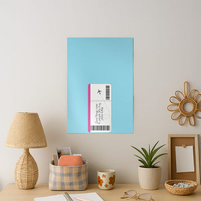 Buy Plane Tickets - Travel Art Print