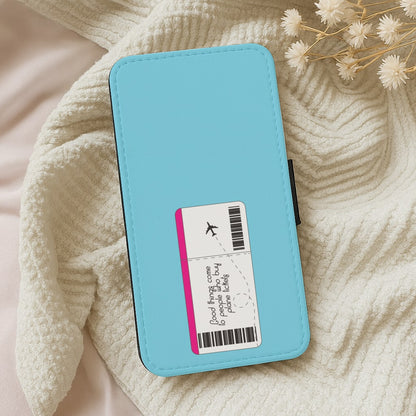 Buy Plane Tickets - Travel Wallet Phone Case