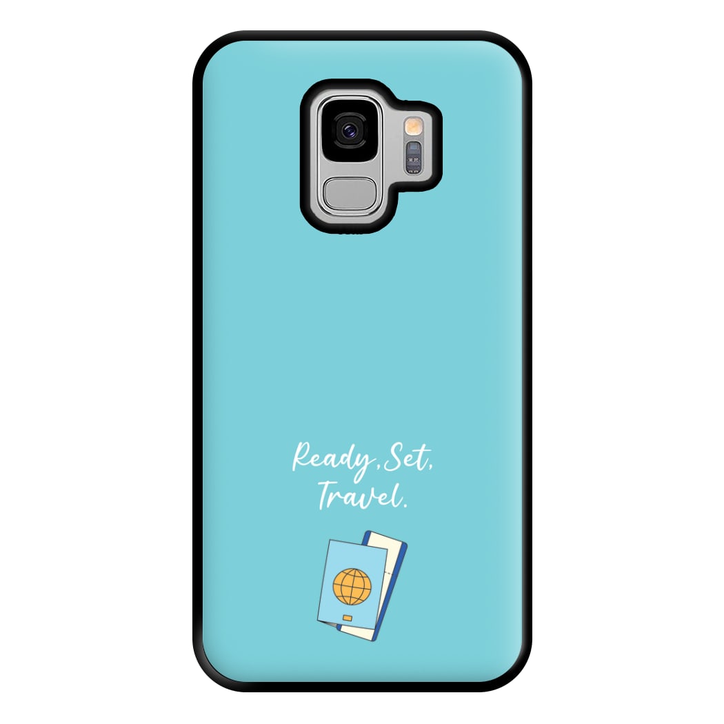 Ready Set Travel - Travel Phone Case for Galaxy S9 Plus