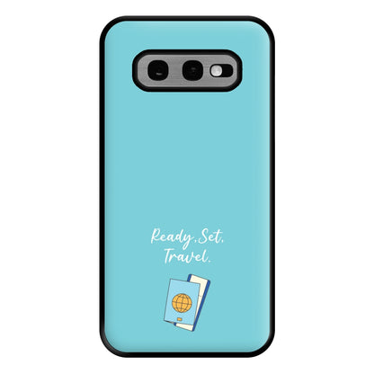 Ready Set Travel - Travel Phone Case for Galaxy S10e