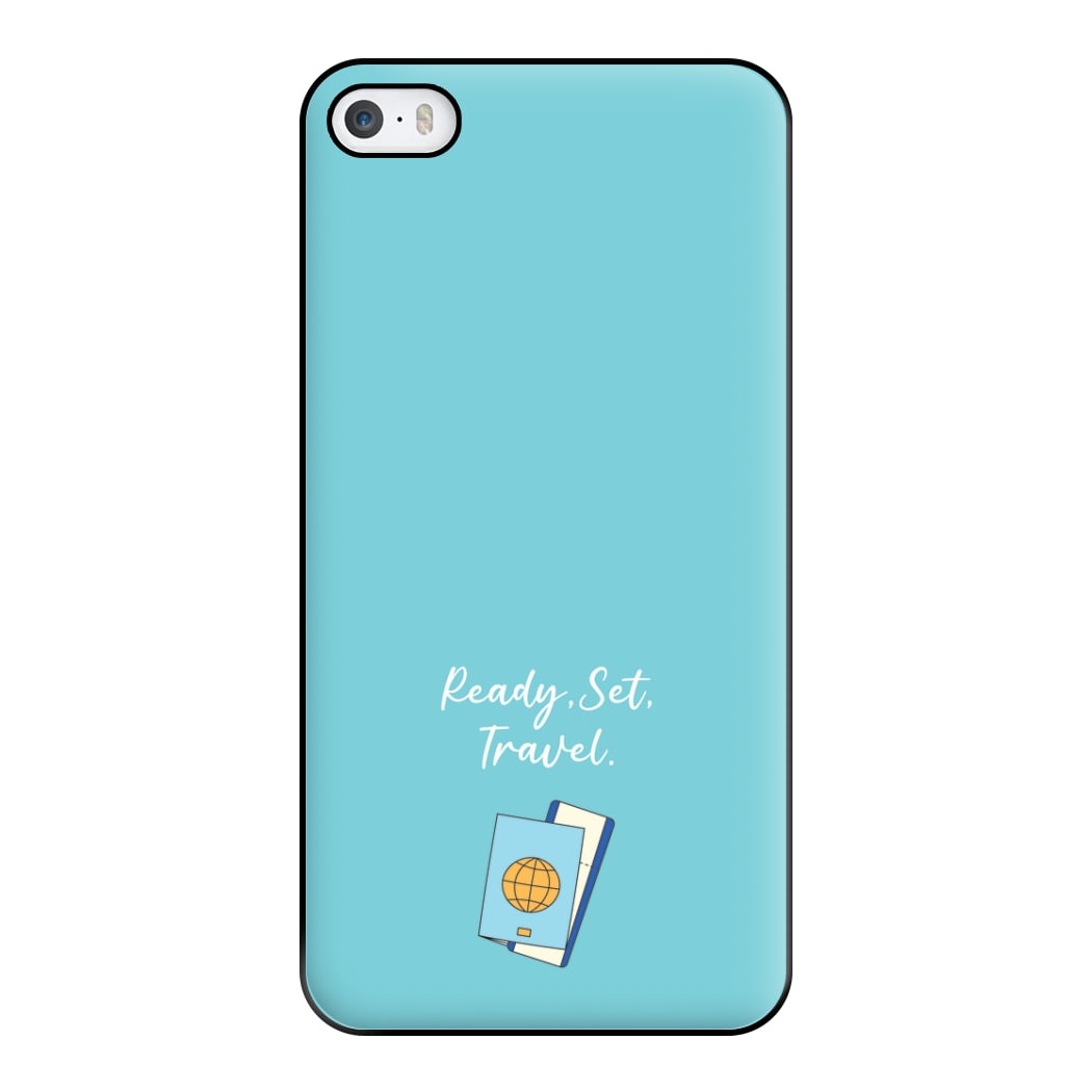 Ready Set Travel - Travel Phone Case for iPhone 5 / 5s / SE 2016