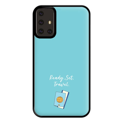 Ready Set Travel - Travel Phone Case for Galaxy A71