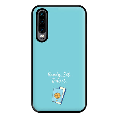 Ready Set Travel - Travel Phone Case for Huawei P30