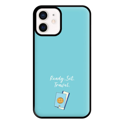 Ready Set Travel - Travel Phone Case for iPhone 13 Mini