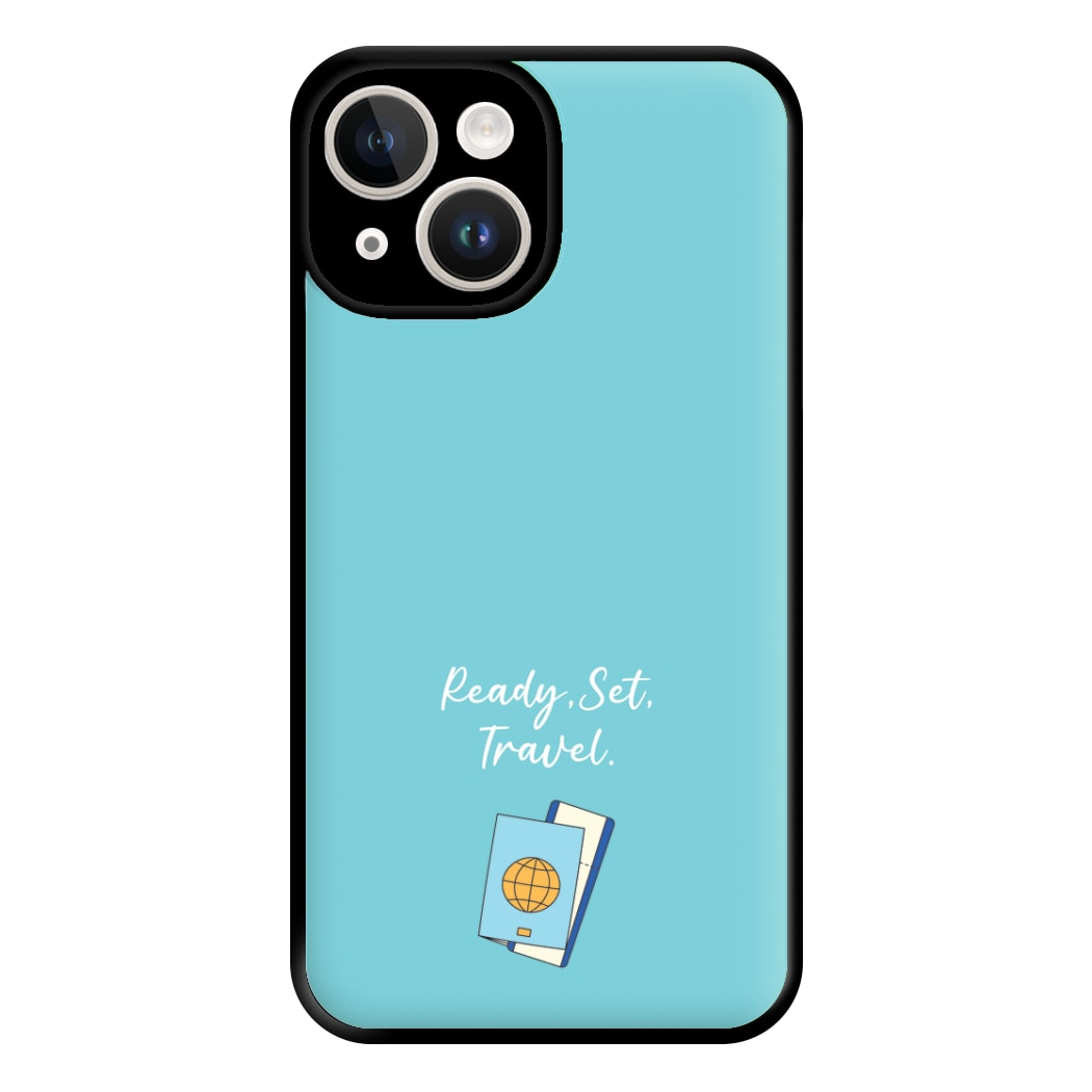 Ready Set Travel - Travel Phone Case for iPhone 14