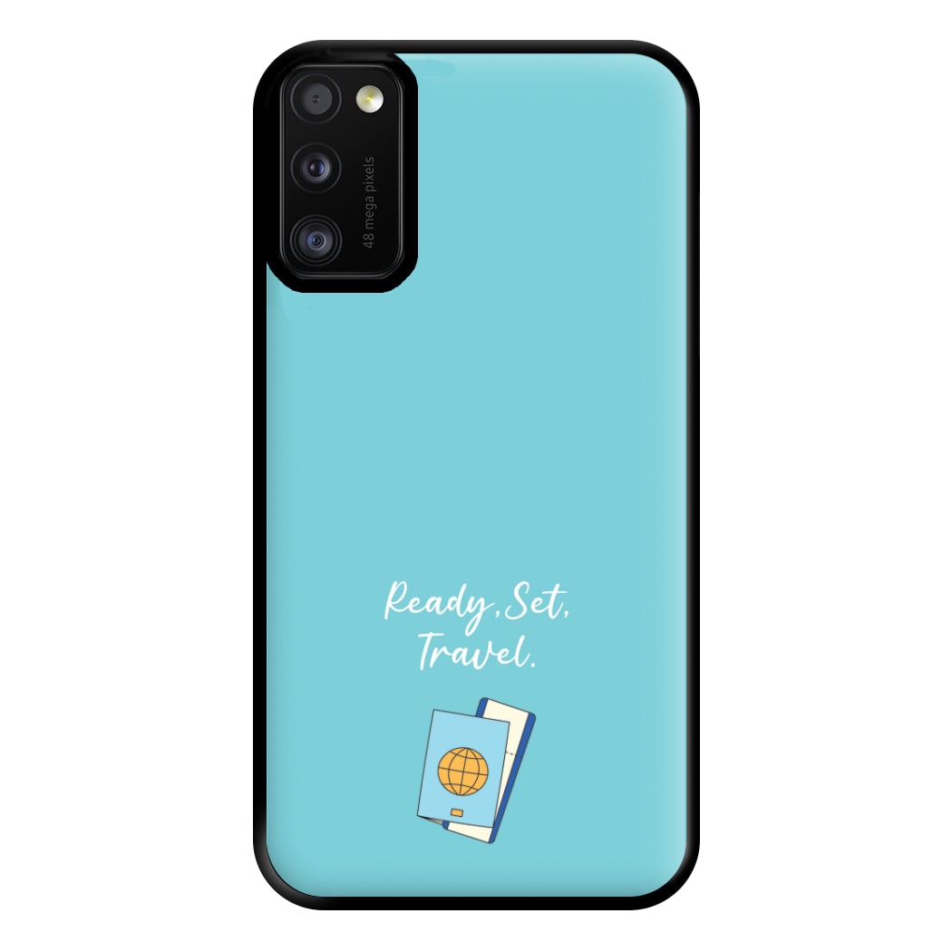 Ready Set Travel - Travel Phone Case for Galaxy A41