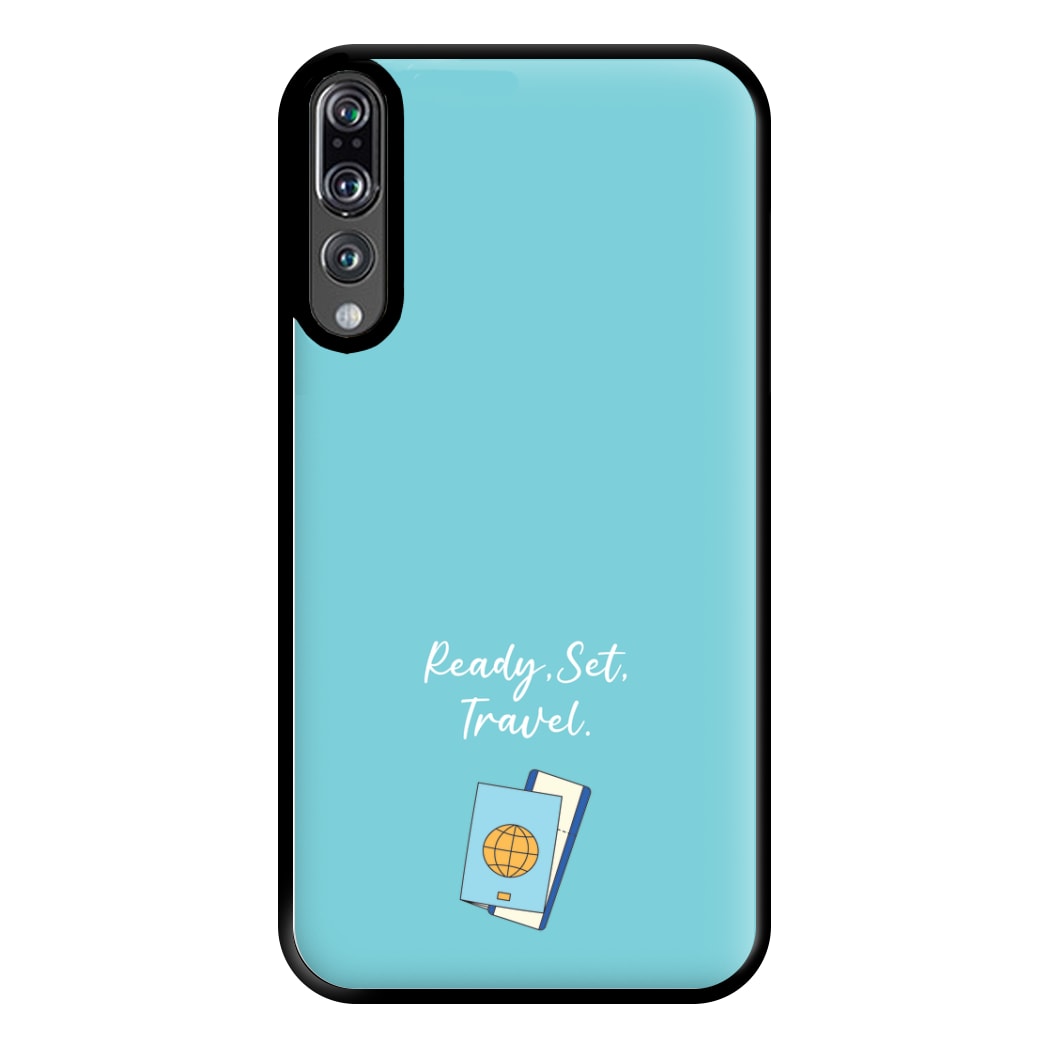 Ready Set Travel - Travel Phone Case for Huawei P20 Pro