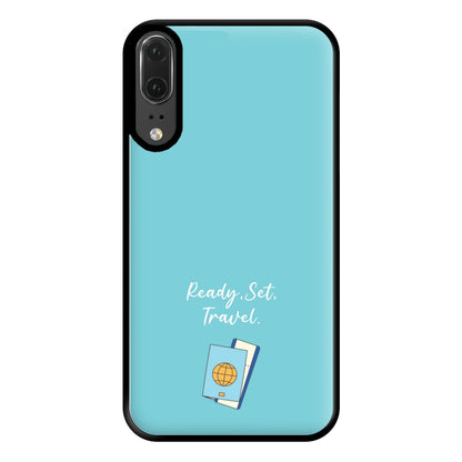 Ready Set Travel - Travel Phone Case for Huawei P20