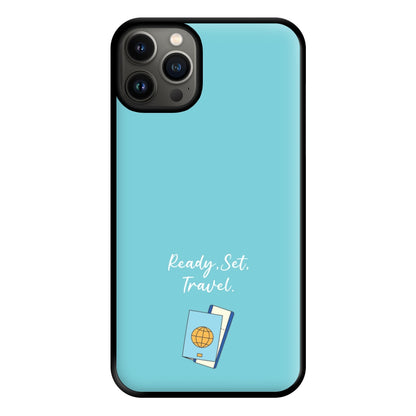 Ready Set Travel - Travel Phone Case for iPhone 13