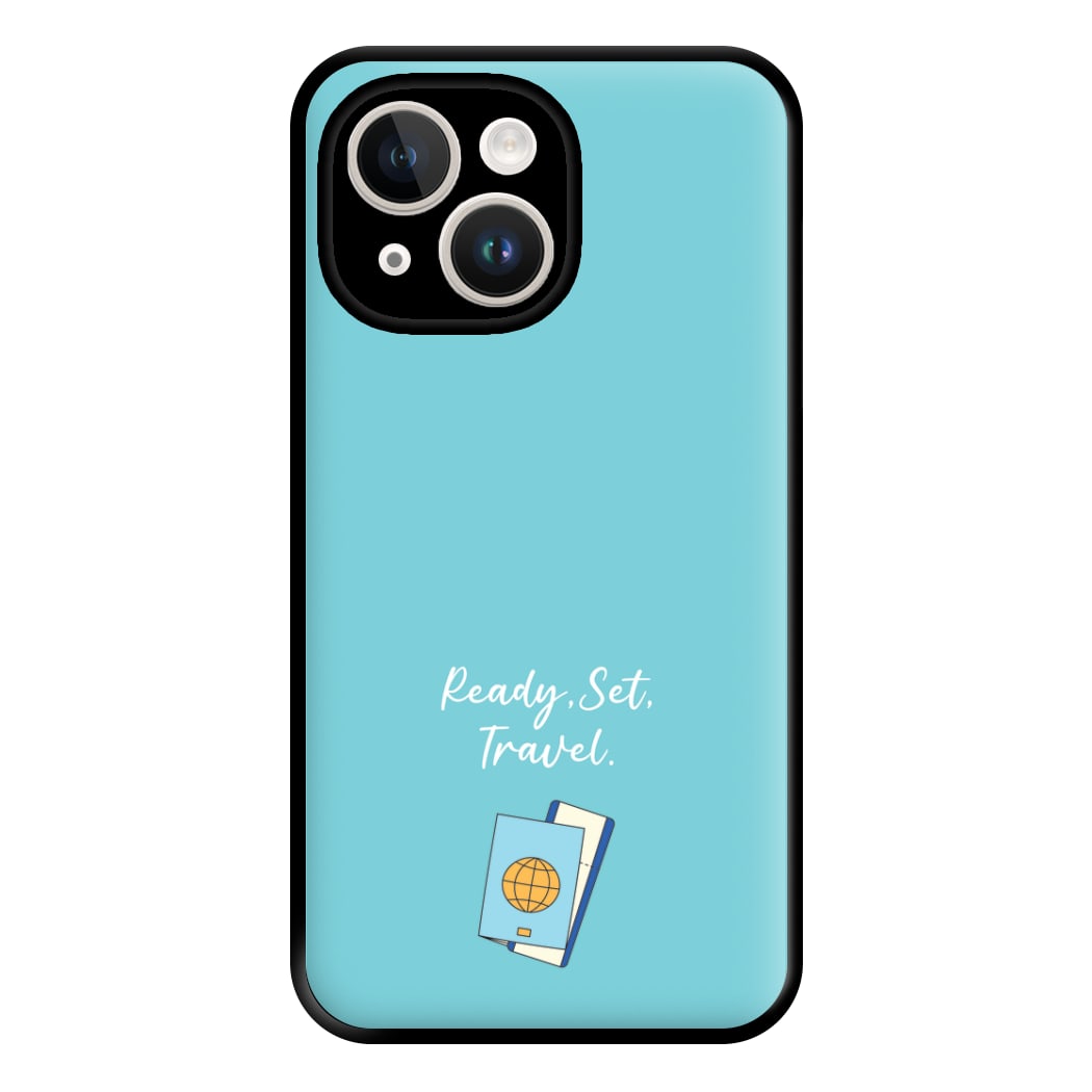 Ready Set Travel - Travel Phone Case for iPhone 14 Plus