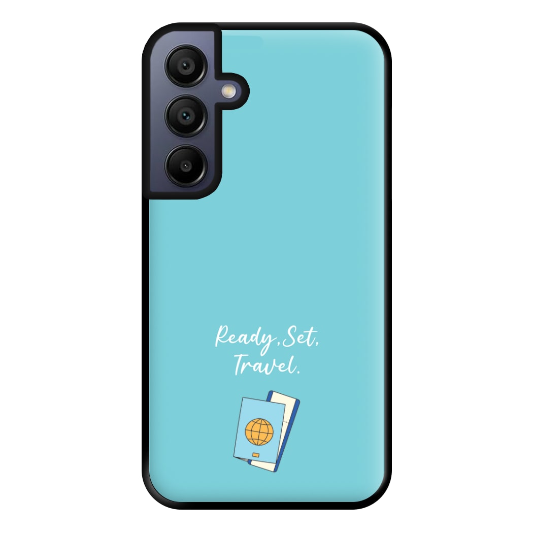 Ready Set Travel - Travel Phone Case for Galaxy A15