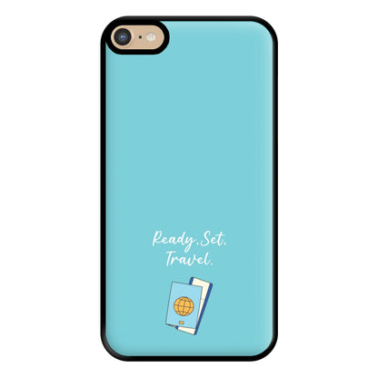 Ready Set Travel - Travel Phone Case for iPhone 6 Plus / 7 Plus / 8 Plus